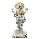 999 Pure Silver Lakshmi / Laxmi 3.25-inch Tall idol / Statue / Murti (Figurine