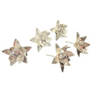750 Silver Religious Lotus Flower Set (Pack of 5 Flowers)