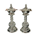 925 Sterling Silver Hallmarked Small Five Star / Kerala Naxi Samai / Kuthu Vilakku Pair -Style