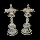 925 Sterling Silver Hallmarked Small Five Star / Kerala Naxi Samai / Kuthu Vilakku Pair -Style