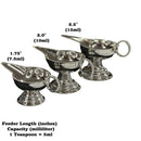 925 Sterling Silver Hallmarked Medicine feeder Bondala / Paladai / Sangu - Style