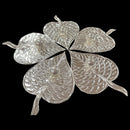925 Sterling Silver Hallmarked Betel Leaf & Nut (Pack of 5 Paan & 5 Supari) Set