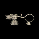 925 Sterling Silver Hallmarked Pancha Aarti / Harathi stand- Style