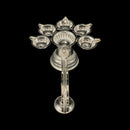 925 Sterling Silver Hallmarked Pancha Aarti / Harathi stand- Style