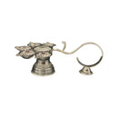 925 Sterling Silver Hallmarked Pancha Aarti / Harathi stand- Style