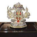 999 Pure Silver Lord Panchmukhi Hanuman 2.0-inch Tall Idol / Statue / Murthi (Figurine