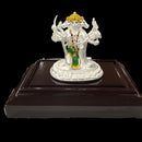 999 Pure Silver Lord Panchmukhi Hanuman 3.0-inch Tall Idol / Statue / Murthi (Figurine