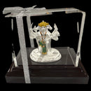 999 Pure Silver Lord Panchmukhi Hanuman 3.0-inch Tall Idol / Statue / Murthi (Figurine