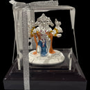 999 Pure Silver Lord Panchmukhi Hanuman 3.5-inch Tall Idol / Statue / Murthi (Figurine