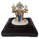 999 Pure Silver Lord Panchmukhi Hanuman 3.5-inch Tall Idol / Statue / Murthi (Figurine