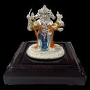 999 Pure Silver Lord Panchmukhi Hanuman 3.5-inch Tall Idol / Statue / Murthi (Figurine