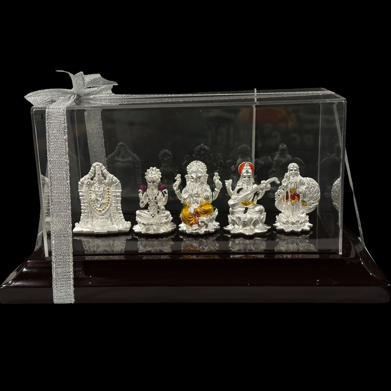 999 Pure Silver Panch Murthi Idol / Statue (Figurine
