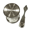 925 Sterling Silver Hallmarked Nakashi Puja Patra / Channa Mitra Set - Set