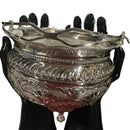 925 Sterling Silver Hallmarked Nakshi Puja Flower Basket -Style