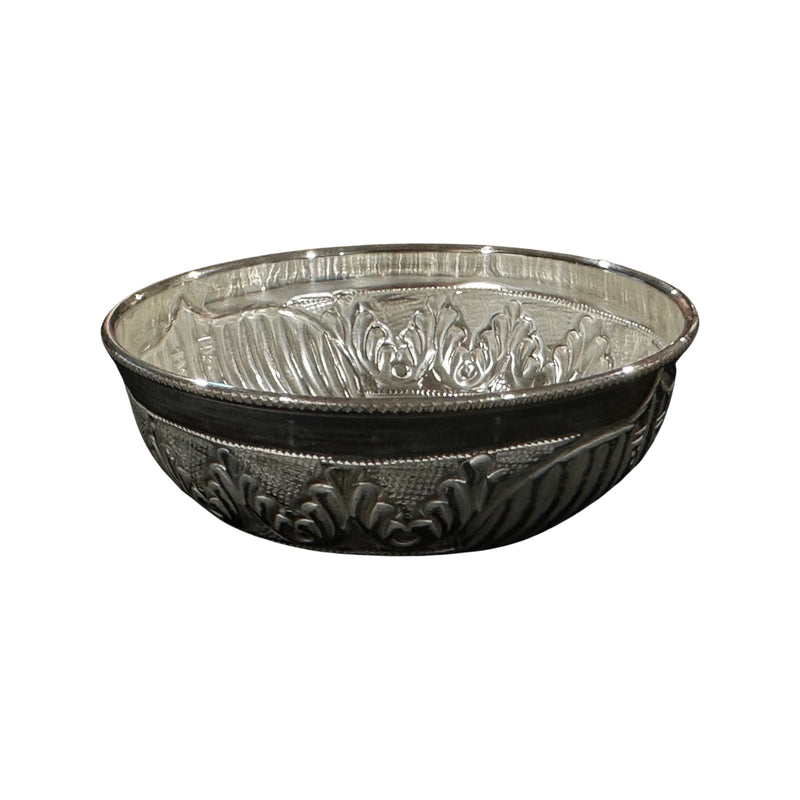 925 Sterling Silver Designer Puja Bowl - Style