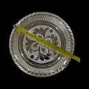 925 Sterling Silver Hallmarked Designer BIG Puja Plate - Style
