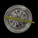 925 Sterling Silver Hallmarked Designer BIG Puja Plate - Style