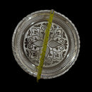 925 Sterling Silver Hallmarked Designer BIG Puja Plate - Style