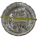 925 Sterling Silver Designer Hallmarked Large Puja Plate with Elephant Stand - Style