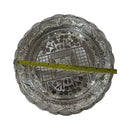 925 Sterling Silver Designer Hallmarked Puja Plate with Elephant Stand - Style