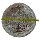 925 Sterling Silver Designer Hallmarked Puja Plate with Elephant Stand - Style