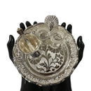 925 Sterling Silver 6.5 inch Hallmarked SMALL Exclusive Puja Set - 6.5" Set