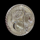 925 Sterling Silver 7.0 inch Hallmarked Puja Set - 7.0" Set
