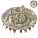 925 Sterling Silver 7.0 inch Hallmarked Ghungharoo Puja Set