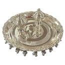 925 Sterling Silver 7.0 inch Hallmarked Ghungharoo Puja Set