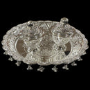 925 Sterling Silver 7.0 inch Hallmarked Puja Set - 7.0" Set