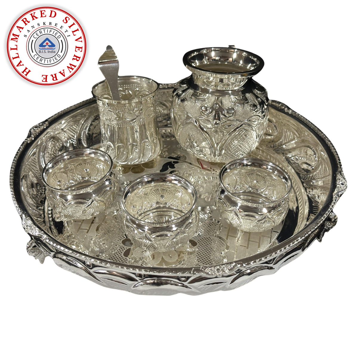 食器 Sterling silver 52g 925 sans_puja_thali_set_12_10__1_1