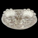 925 Sterling Silver 5.0 inch Hallmarked Small Puja Set - 5.0" Set