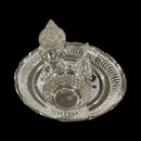 925 Sterling Silver Hallmarked 6.0-inch Puja Set - 6.0" Set
