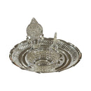 925 Sterling Silver Hallmarked 6.0-inch Puja Set - 6.0" Set