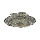 925 Sterling Silver Hallmarked 6.0-inch Puja Set - 6.0" Set