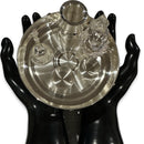 925 Sterling Silver Certified / Hallmarked 6.0-inch Puja Set - 6.0" Set