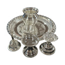 925 Sterling Silver 7.0 inch Hallmarked Puja Set - 7.0" Set