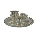 925 Sterling Silver 7.0 inch Hallmarked Puja Set - 7.0" Set