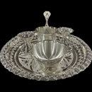 925 Sterling Silver 7.0 inch Hallmarked Puja Set - 7.0" Set