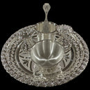 925 Sterling Silver 7.0 inch Hallmarked Puja Set - 7.0" Set
