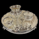 925 Sterling Silver 8.0 inch Hallmarked Exclusive Puja Set - 8.0" Set