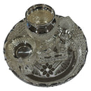 925 Sterling Silver 8.0 inch Hallmarked Exclusive Puja Set - 8.0" Set