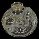 925 Sterling Silver 8.0 inch Hallmarked Exclusive Puja Set - 8.0" Set