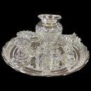 925 Sterling Silver 9.0 inch Puja Exclusive Hallmarked Set - 9.0" Set