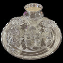 925 Sterling Silver 9.0 inch Puja Exclusive Hallmarked Set - 9.0" Set