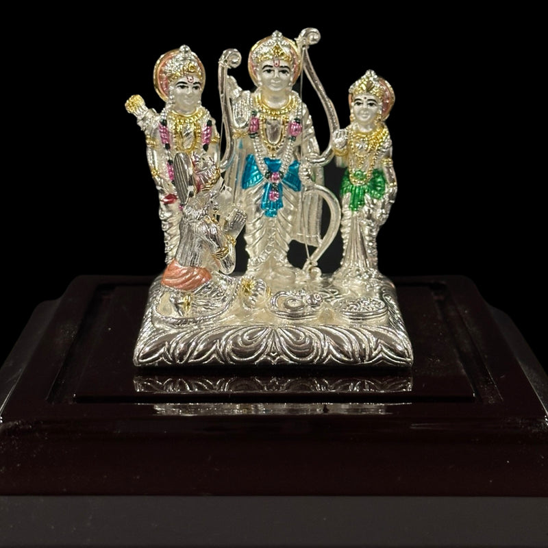 999 Pure Silver Ram Darbar Murthi Idol / Statue (Figurine