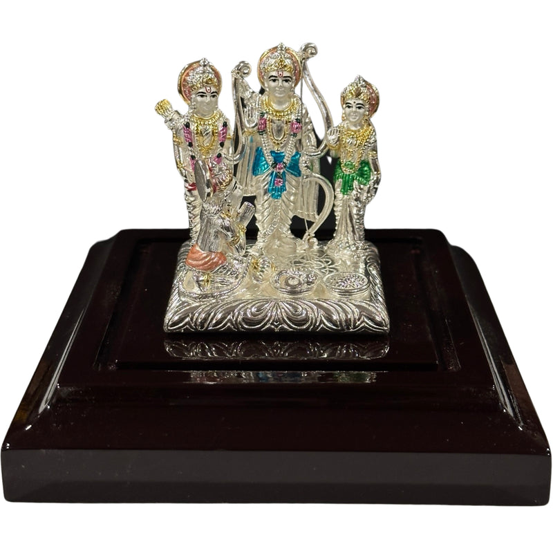 999 Pure Silver Ram Darbar Murthi Idol / Statue (Figurine