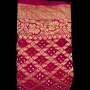 Authentic Banarasi Bandhej Georgette Silk Saree