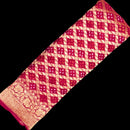 Authentic Banarasi Bandhej Georgette Silk Saree