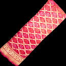 Authentic Banarasi Bandhej Georgette Silk Saree